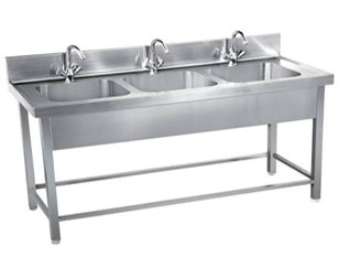 Three Sink Unit