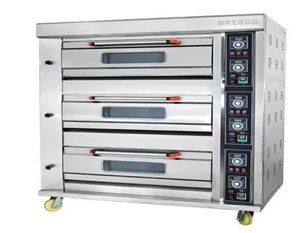triple deck oven